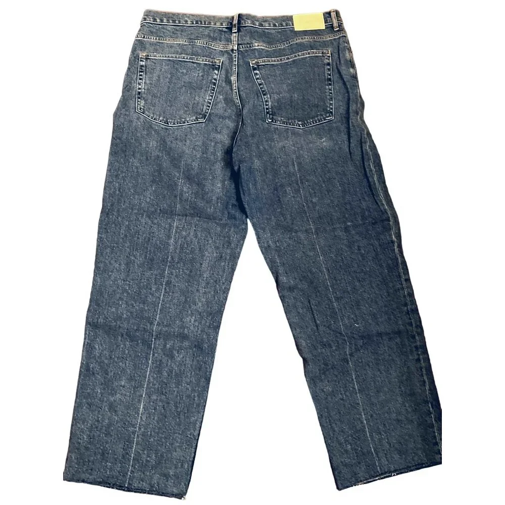 Everlane The Way-High Jeans in Vintage Indigo 33 Womens Denim Pants - Picture 6 of 13